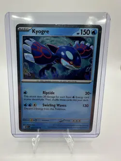 Kyogre 034/132 Cosmos Holo Promo - Mega Evolution - Pokemon TCG - Image 3