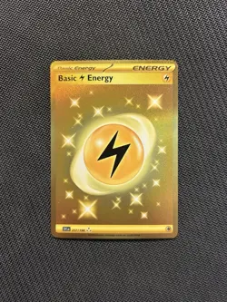 Pokemon TCG Basic Lightning Energy 257/198! NM Condition! See Description! - Image 1