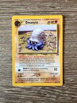 Omanyte 60/75 - Neo Discovery 60/75 Common - Pokemon TCG - LP condition (2) - Image 1