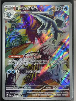 Pokemon Baxcalibur 210/193 Sv02 Paldea Evolved Illustration Rare Holo 160 HP Eng - Image 1