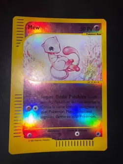 Carta Pokemon Mew 19/165 Set Expedition Reverse Holo ITA Condizione NEARMINT - Image 1