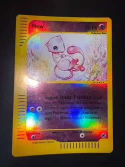 Carta Pokemon Mew 19/165 Set Expedition Reverse Holo ITA Condizione NEARMINT - Image 2