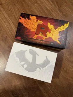 2 Pokemon UPC Boxes Team Rockets Moltres EX + Charizard UPC EMPTY NO PACKS - Image 1