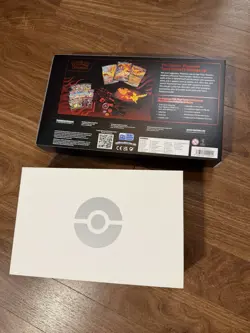 2 Pokemon UPC Boxes Team Rockets Moltres EX + Charizard UPC EMPTY NO PACKS - Image 2