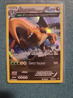Pokemon TCG Dragonite Reverse Holo 52/108 - Roaring Skies - Image 1