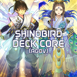 YuGiOh Shinobird Shinobaron Shinobaroness Deck Core Bundle 9 Cards AGOV - Image 1