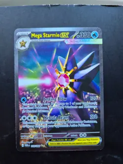 Mega starmie ex SIR pokemon card Perfect Order 118/088 - Image 2