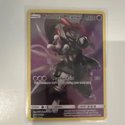 Armored Mewtwo SM228 Sun & Moon Promo Holo Basic Pokemon TCG Card - Image 1