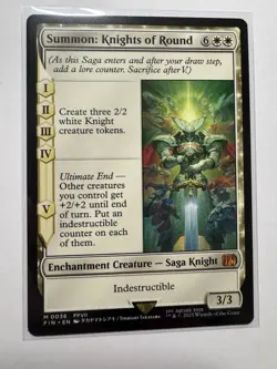 Summon: Knights of Round ✅ Final Fantasy ✅ Magic (mtg) - Image 1