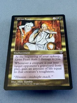 Grim Feast Mirage Rare MTG—Unplayed Near Mint/Mint—Vintage Magic—RESERVE LIST - Image 3