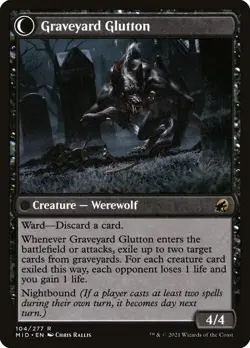 Graveyard Trespasser #104 (NM) Midnight Hunt MID Magic MTG - Image 2
