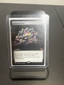 Jeweled Lotus (Extended Art) Commander Legends Regular Magic MTG - Image 1