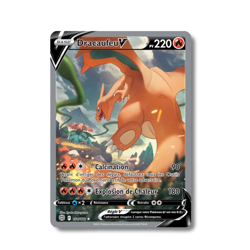 Carte Pokemon Francaise - Dracaufeu V 154/172 - Stars Etincelantes - Image 1