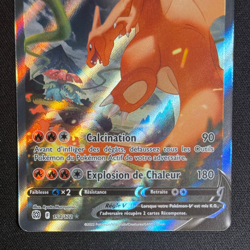 Carte Pokemon Francaise - Dracaufeu V 154/172 - Stars Etincelantes - Image 4