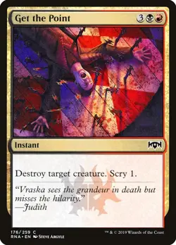 Get the Point #176 (NM) Ravnica Allegiance RNA Magic MTG - Image 1
