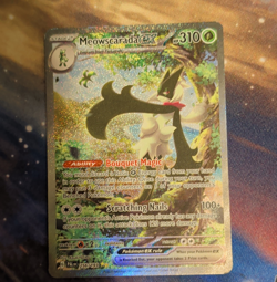 Pokemon TCG Meowscarada ex 256/193 Paldea Evolved SIR Holo Full Art 310 HP Eng - Image 1