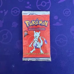 Pokemon Base Set 2 Booster Pack – Mewtwo Art – Sealed WOTC 21.14g HeavyU - Image 1