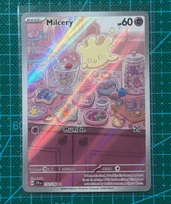 Pokemon TCG Milcery 152/142 Illustration Rare S&V: Stellar Crown English - Image 1