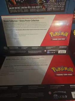 Pokemon Black Bolt & White Flare Binder + Poster Collection Sams Club Bundles - Image 5