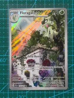Pokemon TCG Floragato 197/193 Illustration Rare S&V: Paldea Evolved English - Image 1