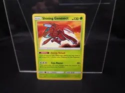 Pokemon TCG Shining Genesect Shining Legends 9/73 Holo Shiny Holo Rare - Image 1