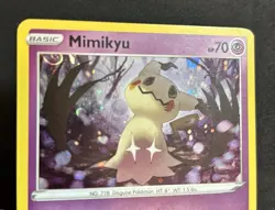 Pokemon Mimikyu 81/189 Cosmos Holo - Darkness Ablaze - NM W/ Swirl - Image 2