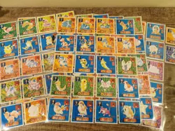 Pokemon Japanese 1996 Amada Hyper Sticker collection 1 - Complete set 151 - Image 1