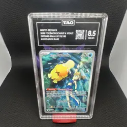 Pokemon Misty's Psyduck 193/182 Sv10 Destined Rivals Illustration Rare Holo TAG… - Image 1