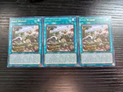 Yu-Gi-Oh Lost World WISU-EN057 Rare 1st Edition NM X3 - Image 1