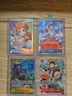 One Piece, Bundle, Leader, Secret Rare, Zoro, Nami, Luffy, Rebecca and More,... - Image 1