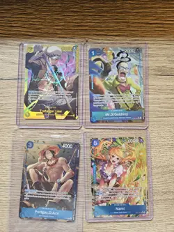 One Piece, Bundle, Leader, Secret Rare, Zoro, Nami, Luffy, Rebecca and More,... - Image 1