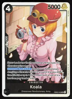 KOALA ( EB-03 EB03-042 ) FOIL - One Piece - TAKASE NM/M - Image 1