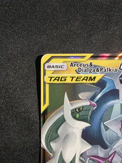 Pokemon TCG Arceus Dialga Palkia GX 156/236 Cosmic Eclipse - Image 2