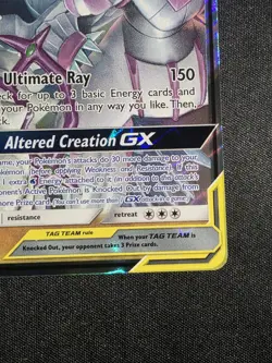 Pokemon TCG Arceus Dialga Palkia GX 156/236 Cosmic Eclipse - Image 5