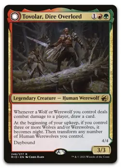 Tovolar, Dire Overlord #246 (NM) Midnight Hunt MID Magic MTG - Image 1
