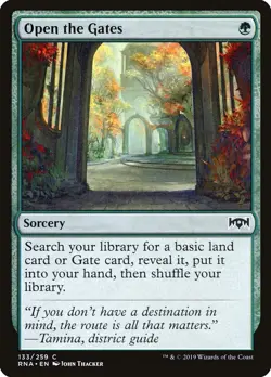 Open the Gates #133 (NM) Ravnica Allegiance RNA Magic MTG - Image 1