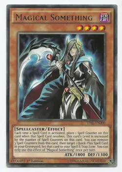 Magical Something TDIL-EN000 Rare Yu-Gi-Oh Card 1st Edition English New - Image 3