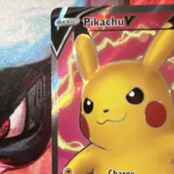 Pokemon Pikachu V 170/185 Full Art Ultra Rare Holo Lightning 190 HP 200 Card - Image 5