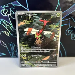 Pokemon TCG Yanma Destined Rivals Full Art Rare Card 183/182 - Image 1