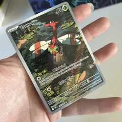Pokemon TCG Yanma Destined Rivals Full Art Rare Card 183/182 - Image 3