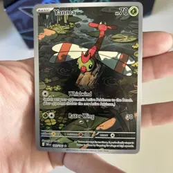 Pokemon TCG Yanma Destined Rivals Full Art Rare Card 183/182 - Image 4