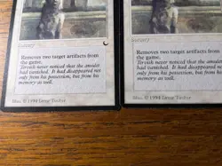 MTG Two (2) Dust to Dust card lot, both LP - the Dark set - Image 4