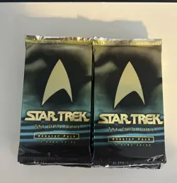 Star Trek TCG Card Game Booster Pack, 8 xPacks of 15 Cards, Unopened, Sealed - Image 1