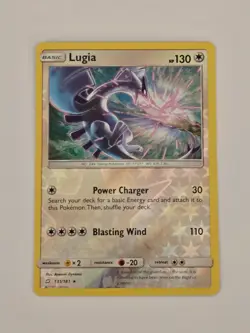 2019 Lugia 131/181 Reverse HOLO Card - Team Up Card Set - Image 1