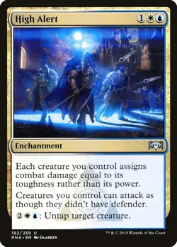 High Alert #182 (NM) Ravnica Allegiance RNA Magic MTG - Image 1