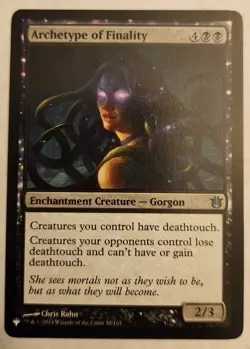 Archetype of Finality The List Reprints Regular NM+ - Image 1