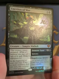 Emeritus of Woe - Secrets of Strixhaven - Mint Foil - Image 3