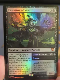 Emeritus of Woe - Secrets of Strixhaven - Mint Foil - Image 4