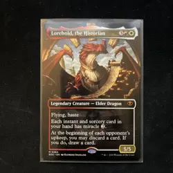 MTG Lorehold, the Historian - Borderless, NM-Mint, English Secrets of Strixhaven - Image 1