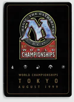 Grim Monolith - 1999 Kai Budde (ULG) (LP) World Championship WCD Magic MTG - Image 2